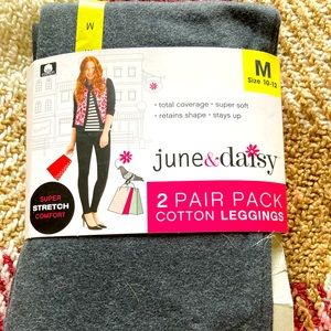2 pack charcoal and black leggings